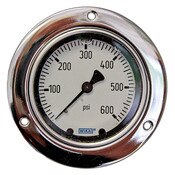 WIKA 2.5" 3-Hole Face Gauge 600PSI